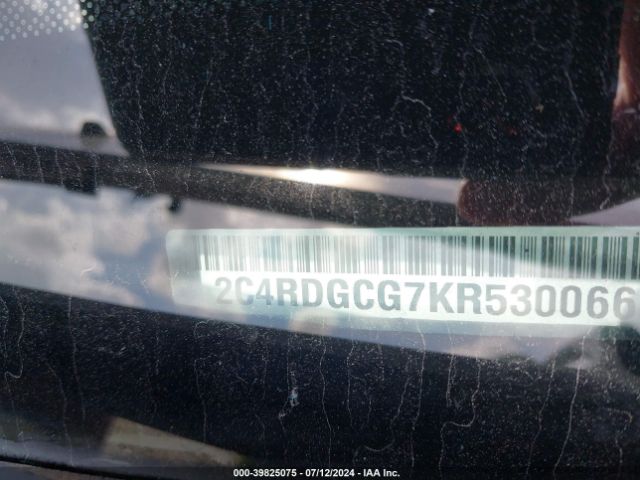 2C4RDGCG7KR530066 Dodge Grand Caravan Sxt