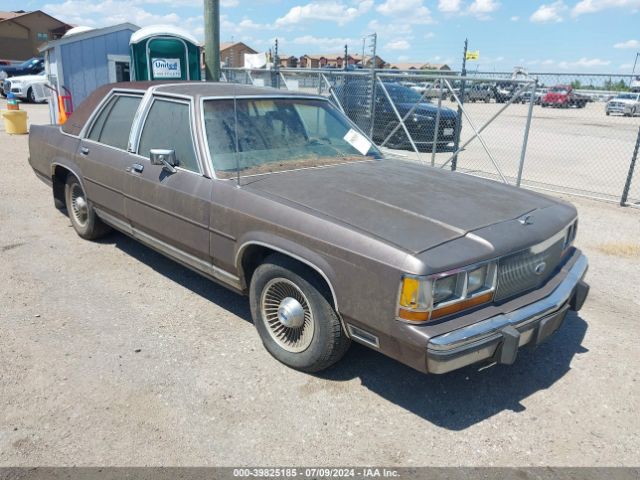 1989 FORD CROWN VICTORIA 2FABP74F1KX101635