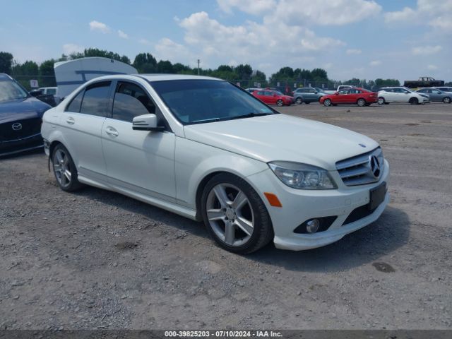 2010 MERCEDES-BENZ C-CLASS WDDGF8BB3AR095389