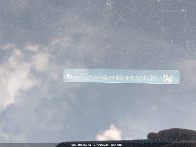 Toyota Venza Xle 2021 JTEAAAAH0MJ022135 Image 9