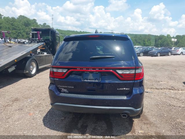 1C4RDJDG3GC394594 Dodge DURANGO LIMITED