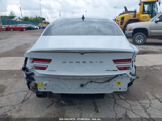 KMTGB4SD6NU126591 Genesis G80 3.5t Sport Awd