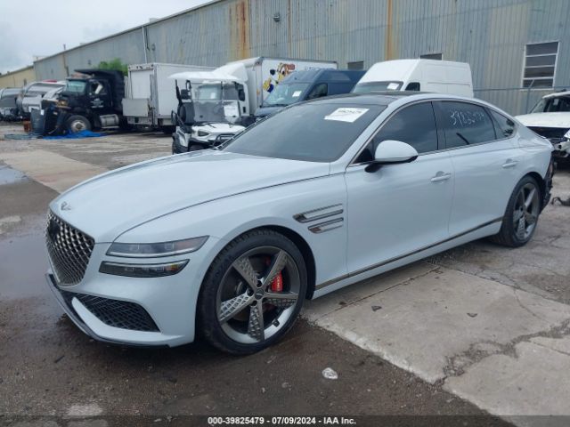 KMTGB4SD6NU126591 Genesis G80 3.5t Sport Awd