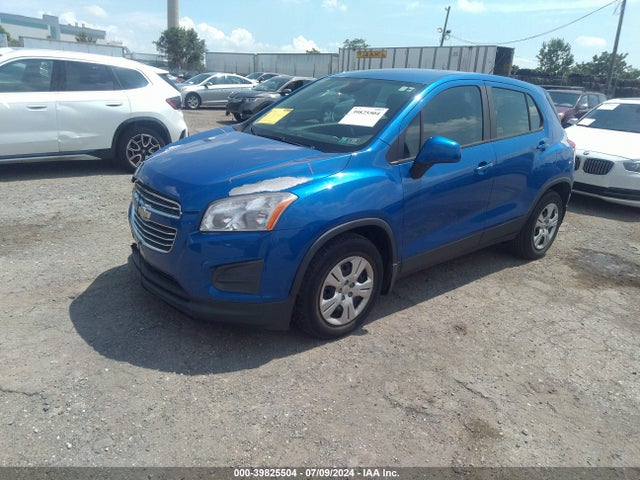 Chevrolet Trax 1ls 2015 KL7CJKSB8FB259740 Image 2