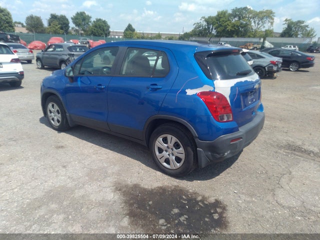 Chevrolet Trax 1ls 2015 KL7CJKSB8FB259740 Image 3