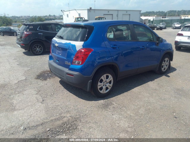 Chevrolet Trax 1ls 2015 KL7CJKSB8FB259740 Image 4