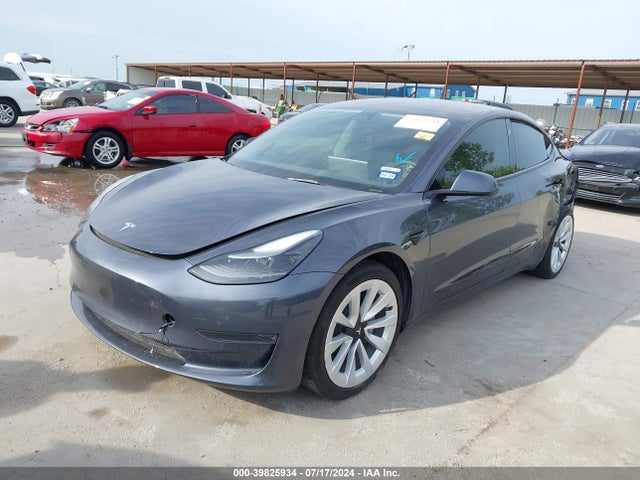 Tesla Model 3 Rear-wheel Drive 2022 5YJ3E1EA2NF241122 Image 2