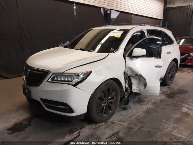 5FRYD4H65EB011056 Acura Mdx Technology Pkg W/entertainment Pkg