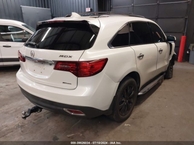 5FRYD4H65EB011056 Acura Mdx Technology Pkg W/entertainment Pkg
