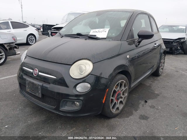 2012 FIAT 500 3C3CFFBR1CT142623 Photo 1