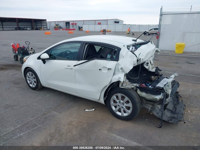 KIA RIO LX 2014 KNADM4A33E6363562 Image 3