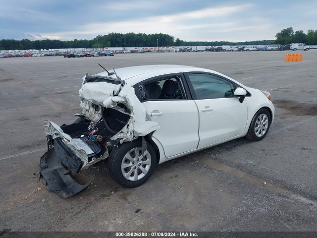 KIA RIO LX 2014 KNADM4A33E6363562 Image 4