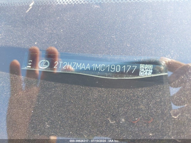 Lexus RX 350 2021 2T2HZMAA1MC190177 Image 18