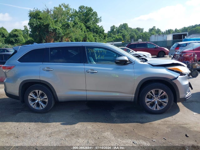 Toyota Highlander Xle V6 2014 5TDJKRFH3ES022868 Image 14
