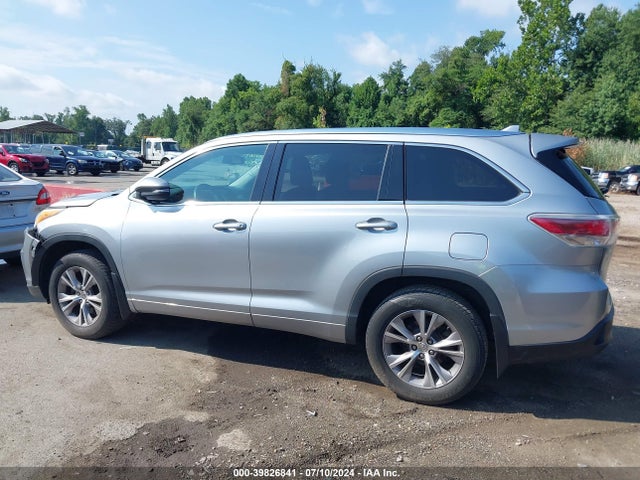 Toyota Highlander Xle V6 2014 5TDJKRFH3ES022868 Image 15