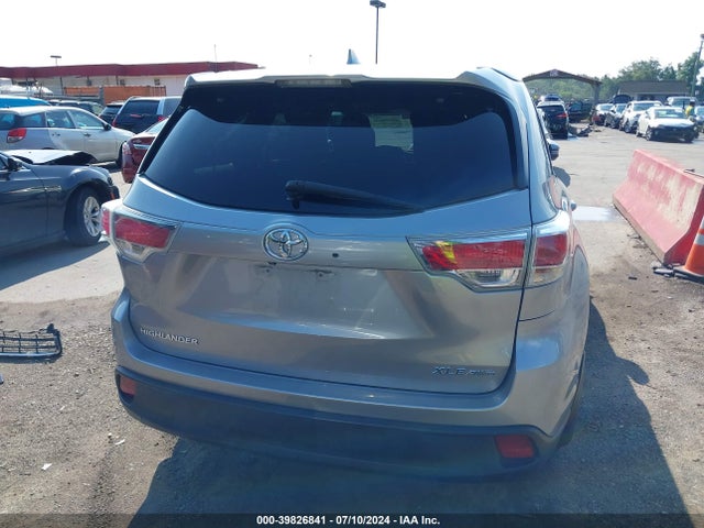 Toyota Highlander Xle V6 2014 5TDJKRFH3ES022868 Image 17