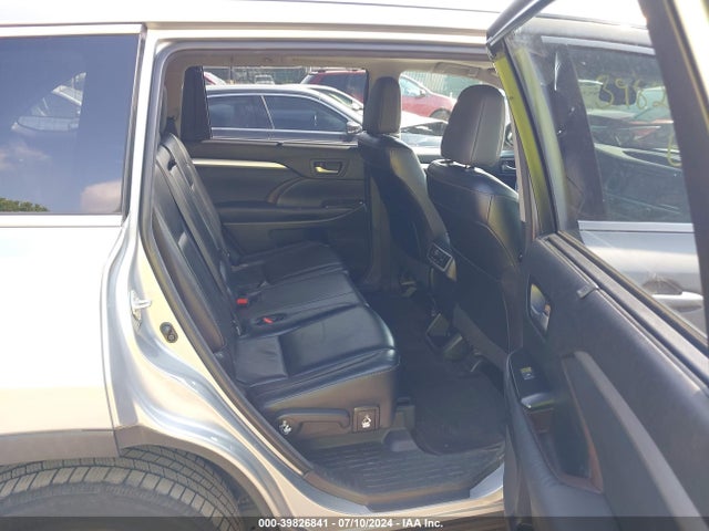 Toyota Highlander Xle V6 2014 5TDJKRFH3ES022868 Image 8