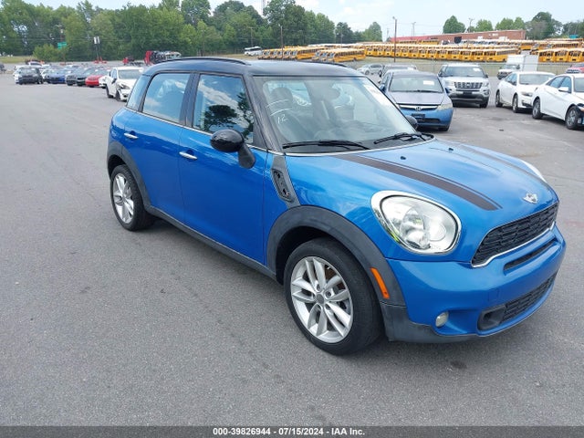 2012 MINI COOPER S COUNTRYMAN WMWZC3C58CWL84616 Photo 0