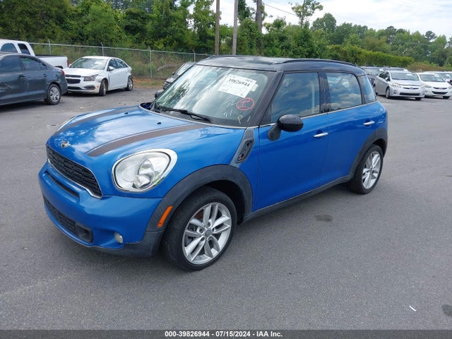 2012 MINI COOPER S COUNTRYMAN WMWZC3C58CWL84616 Photo 1