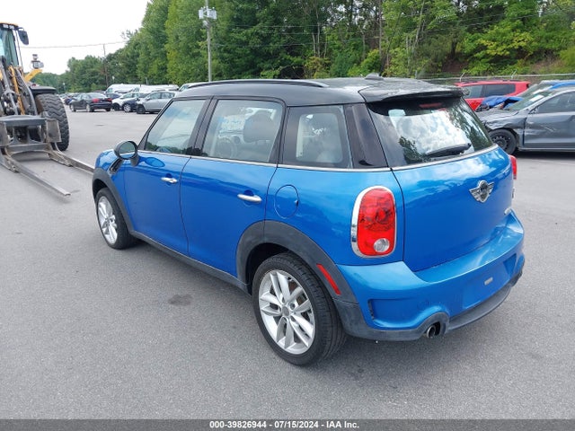 2012 MINI COOPER S COUNTRYMAN WMWZC3C58CWL84616 Photo 2
