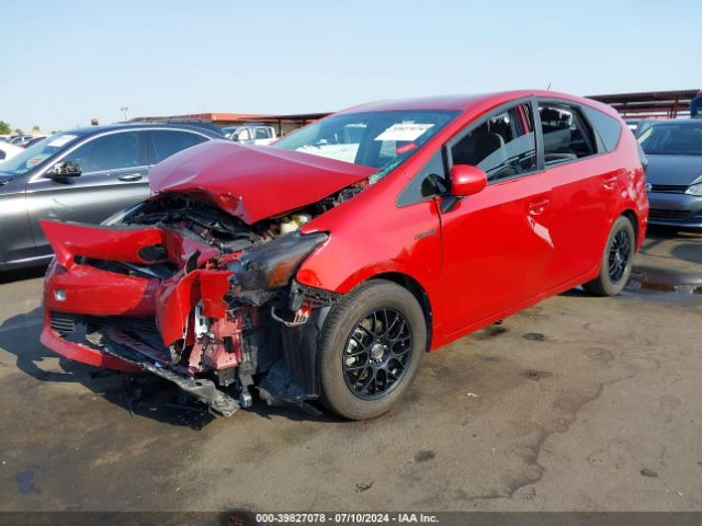 JTDZN3EU6EJ002228 Toyota Prius V Three