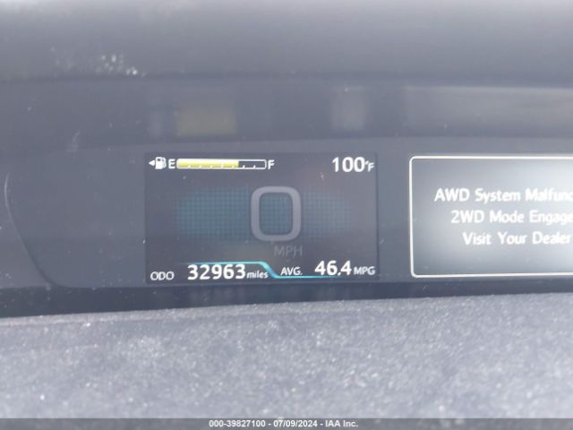 JTDL9MFU0N3032134 Toyota Prius Le Awd-e