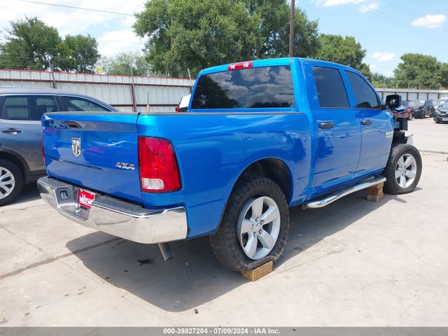 3C6RR7KG5PG663934 RAM 1500 Classic Tradesman  4x4 5'7 Box