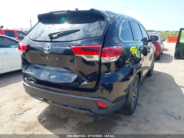 Toyota Highlander Xle 2019 5TDKZRFH8KS368314 Image 4