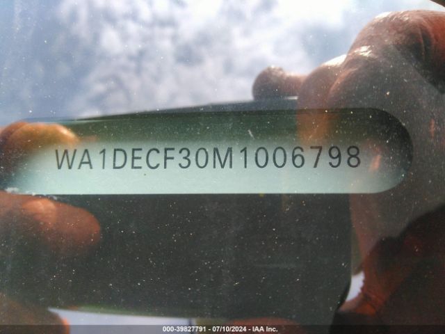 WA1DECF30M1006798 Audi Q3 Premium 45 Tfsi S Line Quattro Tiptronic
