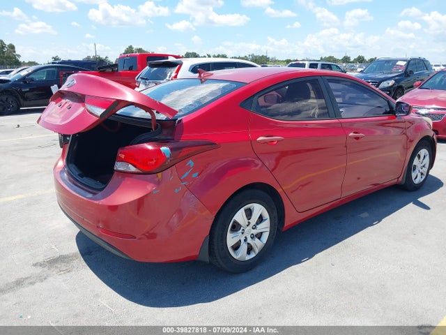 Hyundai ELANTRA SE 2016 KMHDH4AE9GU511233 Image 4