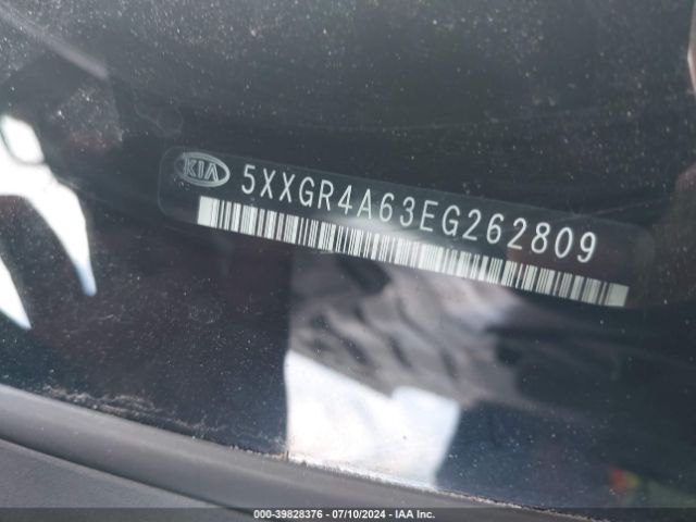 5XXGR4A63EG262809 KIA Optima Sx Turbo