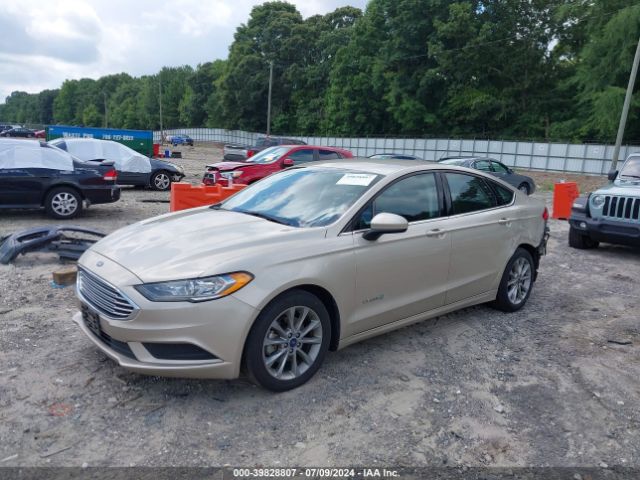3FA6P0LUXHR344134 Ford Fusion Hybrid Se