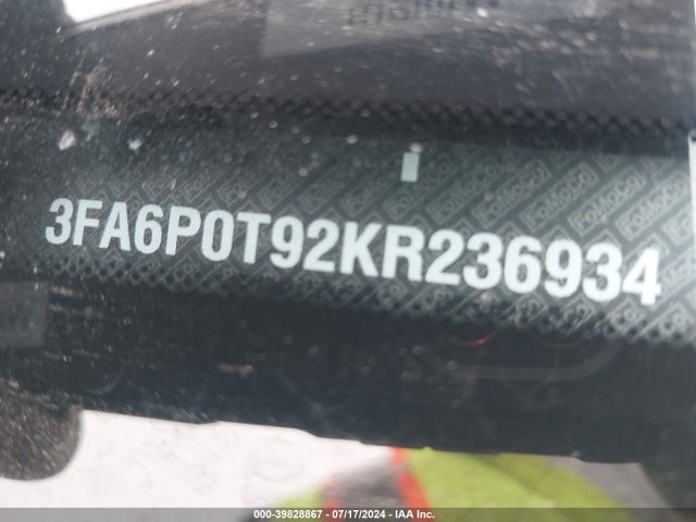 Ford FUSION SE 2019 3FA6P0T92KR236934 Image 19