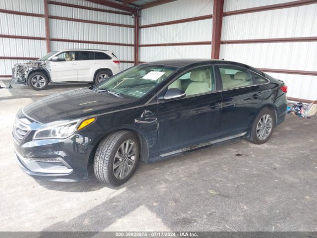 2016 HYUNDAI SONATA 5NPE34AF2GH409864 Photo 1