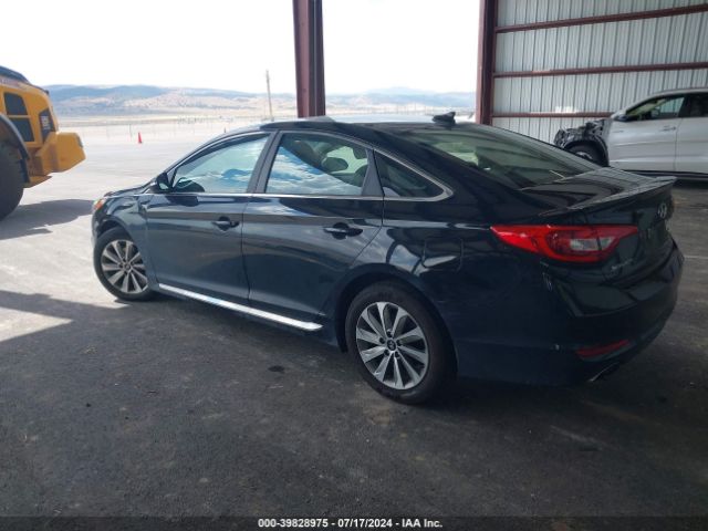 2016 HYUNDAI SONATA 5NPE34AF2GH409864 Photo 2