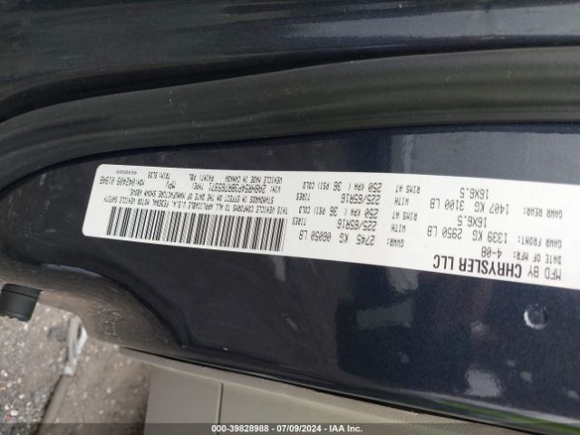 2008 CHRYSLER TOWN & COUNTRY 2A8HR54P38R765971 Photo 8
