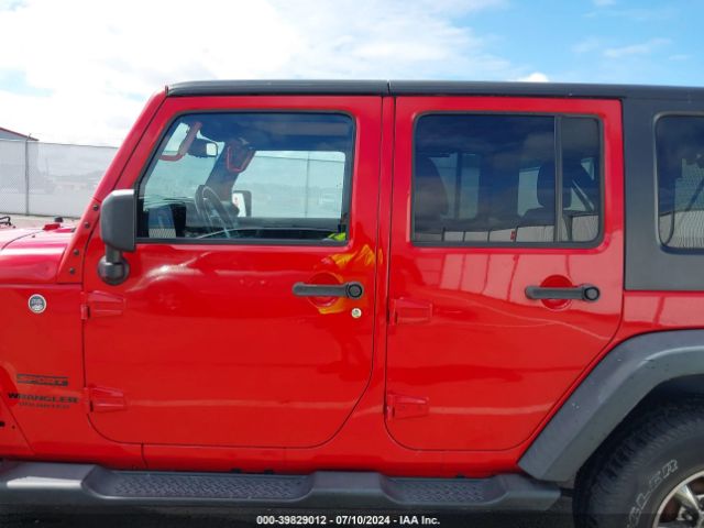 1C4BJWDGXEL139400 Jeep Wrangler Unlimited Sport