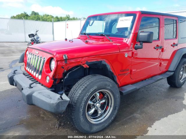1C4BJWDGXEL139400 Jeep Wrangler Unlimited Sport