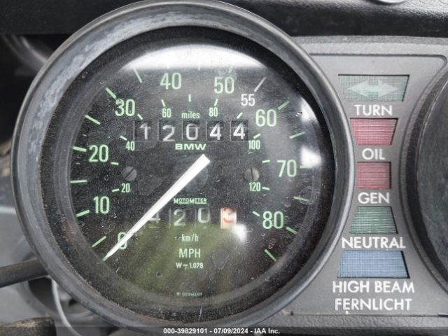 1982 BMW R100 WB1044906C6242112 Photo 6