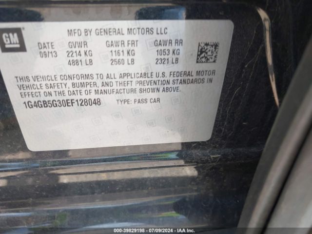 1G4GB5G30EF128048 Buick Lacrosse Leather Group