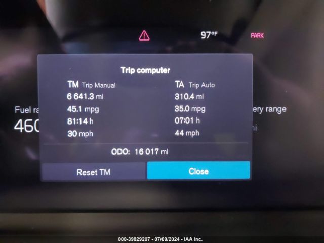 YV4H60DZ4N1079097 Volvo Xc60 Recharge Plug-in Hybrid T8 Inscription Expression Extended Range