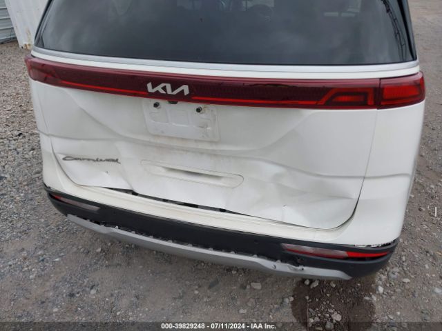 KNDNB4H39N6092221 KIA Carnival Mpv Lx Seat Package