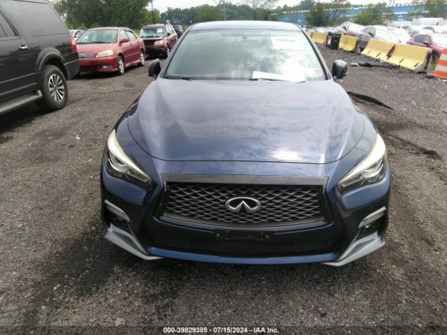 JN1FV7AP1JM461558 Infiniti Q50 3.0t Red Sport 400