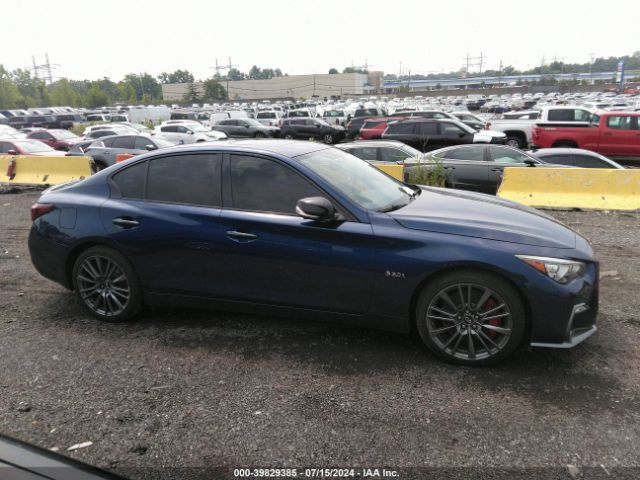 JN1FV7AP1JM461558 Infiniti Q50 3.0t Red Sport 400