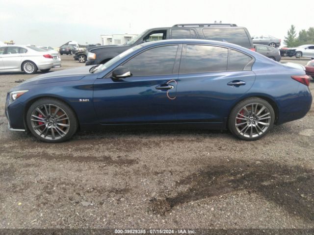 JN1FV7AP1JM461558 Infiniti Q50 3.0t Red Sport 400