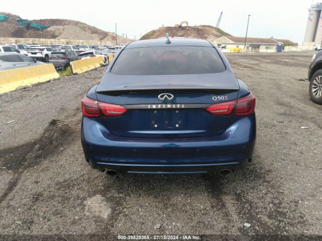 JN1FV7AP1JM461558 Infiniti Q50 3.0t Red Sport 400