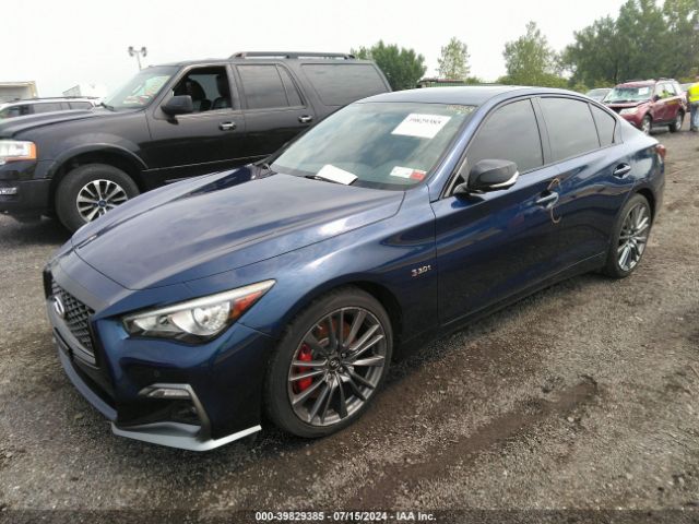 JN1FV7AP1JM461558 Infiniti Q50 3.0t Red Sport 400