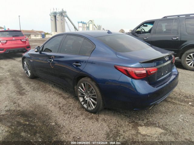 JN1FV7AP1JM461558 Infiniti Q50 3.0t Red Sport 400