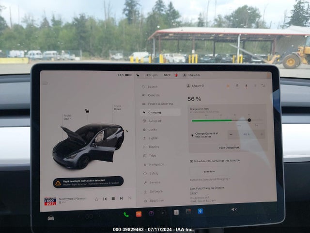 7SAYGDEF4PF903186 Tesla Model Y Awd/performance Dual Motor All-wheel Drive