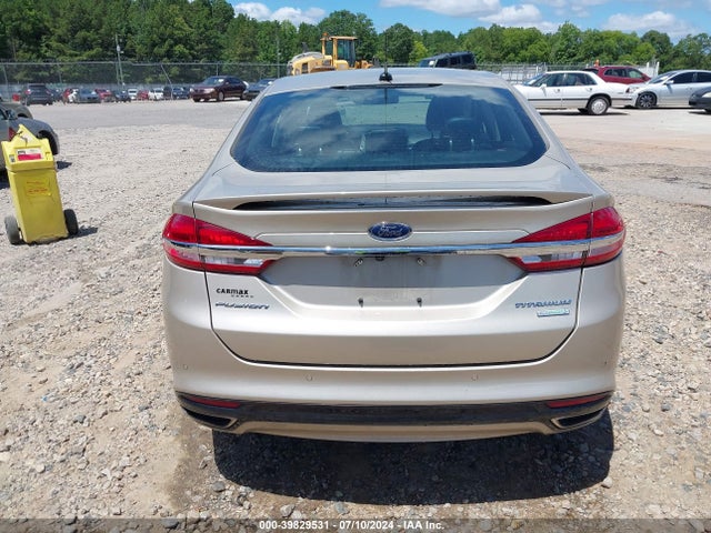 Ford Fusion Titanium 2017 3FA6P0K91HR138035 Image 16